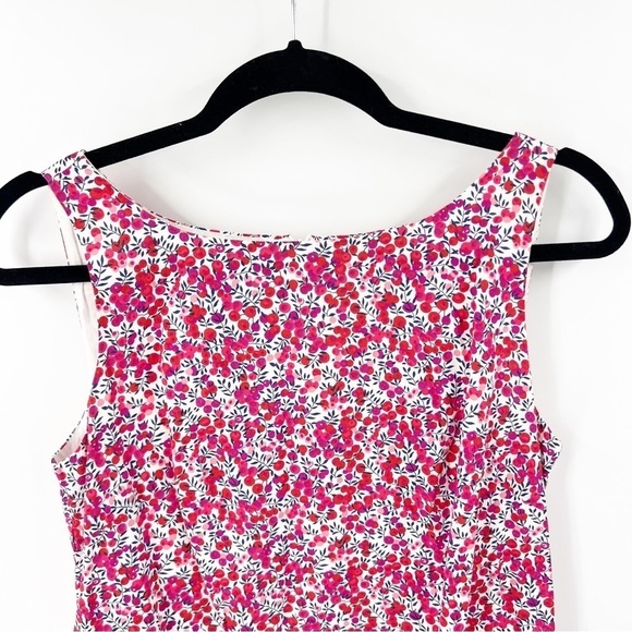 ✅ LORD & TAYLOR X LIBERTY ART FABRICS COTTON FLORAL TANK DRESS SIZE 4 - Picture 5 of 5